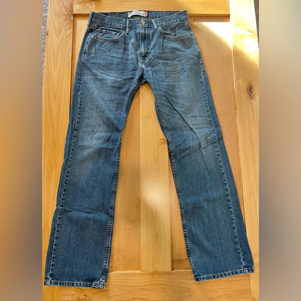Levi’s Mens 559 Straight Jeans 33 x 34